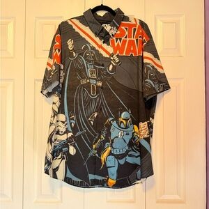 RSVLTS Star Wars ”Space In-Vaders” KUNUFLEX™ Mens XXL Shirt